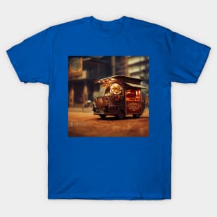 Steampunk Tokyo Ramen Food Truck T-Shirt